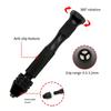 1PC Manual Punching Tool Nuclear Engraving Aluminum Alloy Punch Manual Hand Twist Drilling, Mini Manual Drilling Including Drill Bit