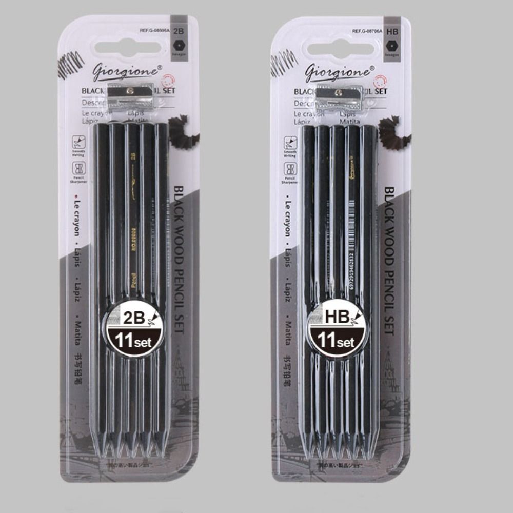 2H HB Charcoal Pencil Graphite Mixed Drawing Pencil Set Design Pen Sketching Pencil Beginners
