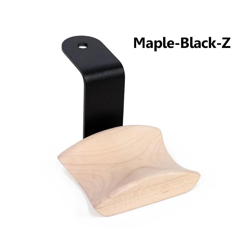 Universal Headphones Stand Solid Wood Gaming Headset Hanger Walnut Beech Maple Wooden+Aluminum Alloy Head-mounted Earphone Holde