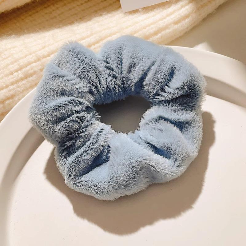 Plush Hair Ring: Autumn/Winter Fairy Style - Sweet, Versatile Hair Accessory for Women and Girls