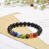 Healing Bracelet of the 7 Chakras In Natural Stones for Women