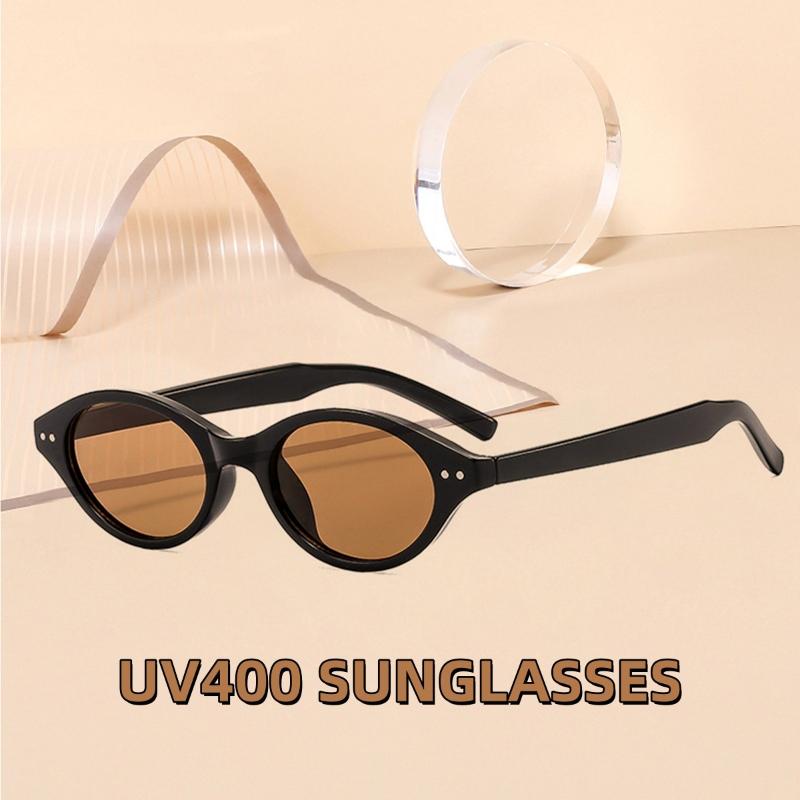 New Small Frame Bookworm Uv Resistant Sunglasses Men'S And Women'S Simple Multi-Color Fashionable Street Photography Sunglasses