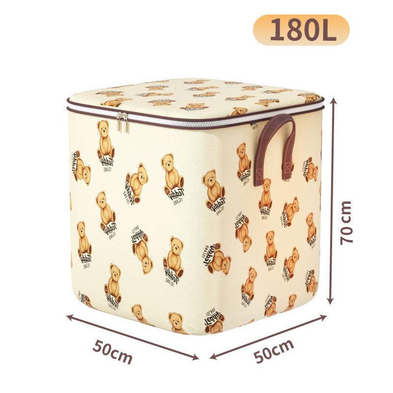 Large Capacity Clothes Storage Bags Closet Organizers Storage Bins Foldable Storage Toy Containers Box Dust-Proof Moving Bag