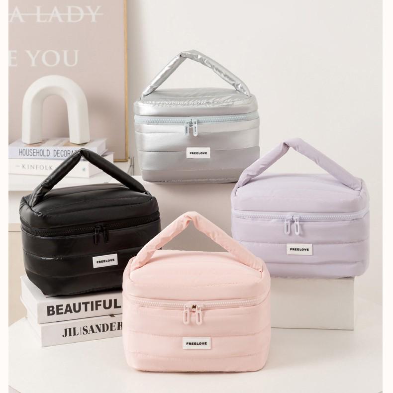 Women's Large Waterproof Makeup Bag - Portable, Ultralight, High Value Autumn Design