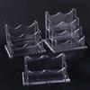 Acrylic Name Card Display Stand Transparent Desktop Display Holder  Office