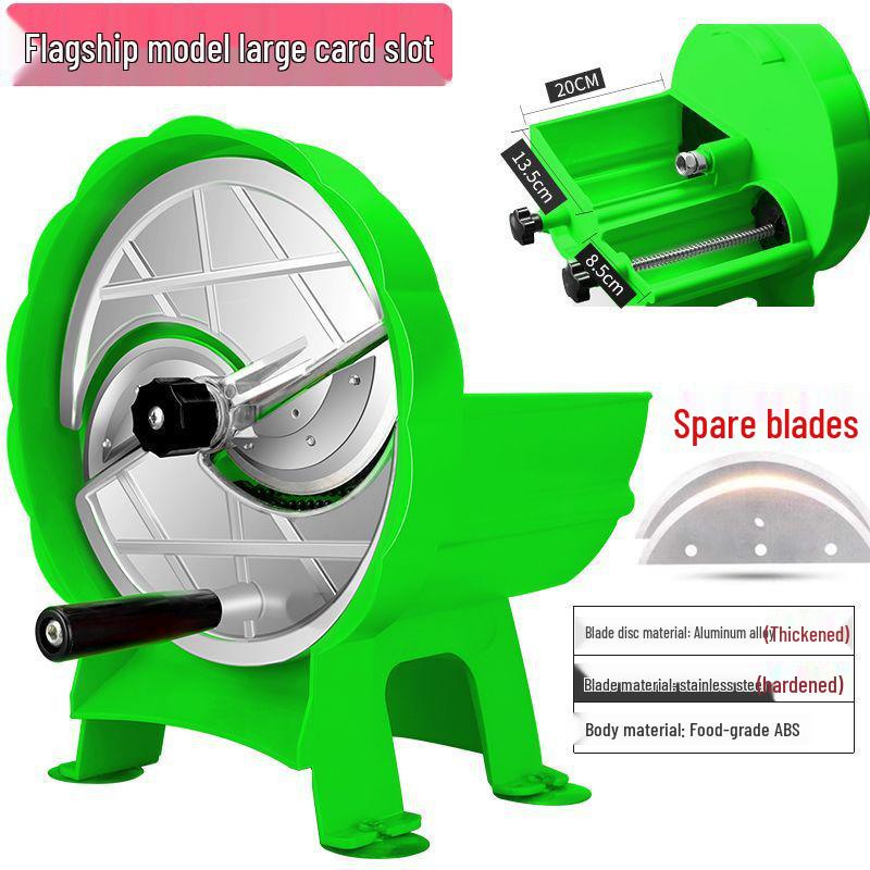 Manual Multi-Purpose Slicer & Peeler for Potatoes, Lemons, Lotus Roots & Fruits
