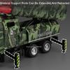 1:32 Missile Rocket Launcher Drone Launch Model Car Toy Metal Diecast Sound Light Military Vehicles Toys Models Boys Gifts