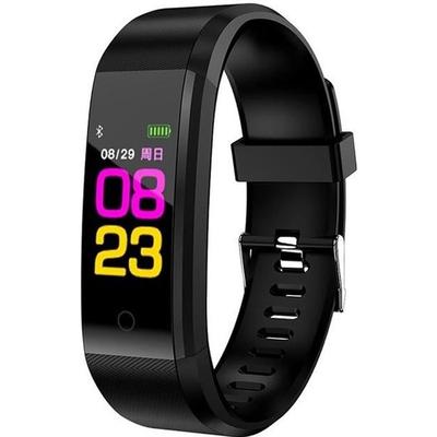 Chytrý náramek - ID115 Plus - Chytré hodinky - Měřič srdečního tepu - Měřič krevního tlaku - Krokoměr