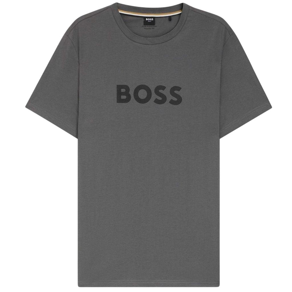 Boss Mens Logo Cotton T-Shirt