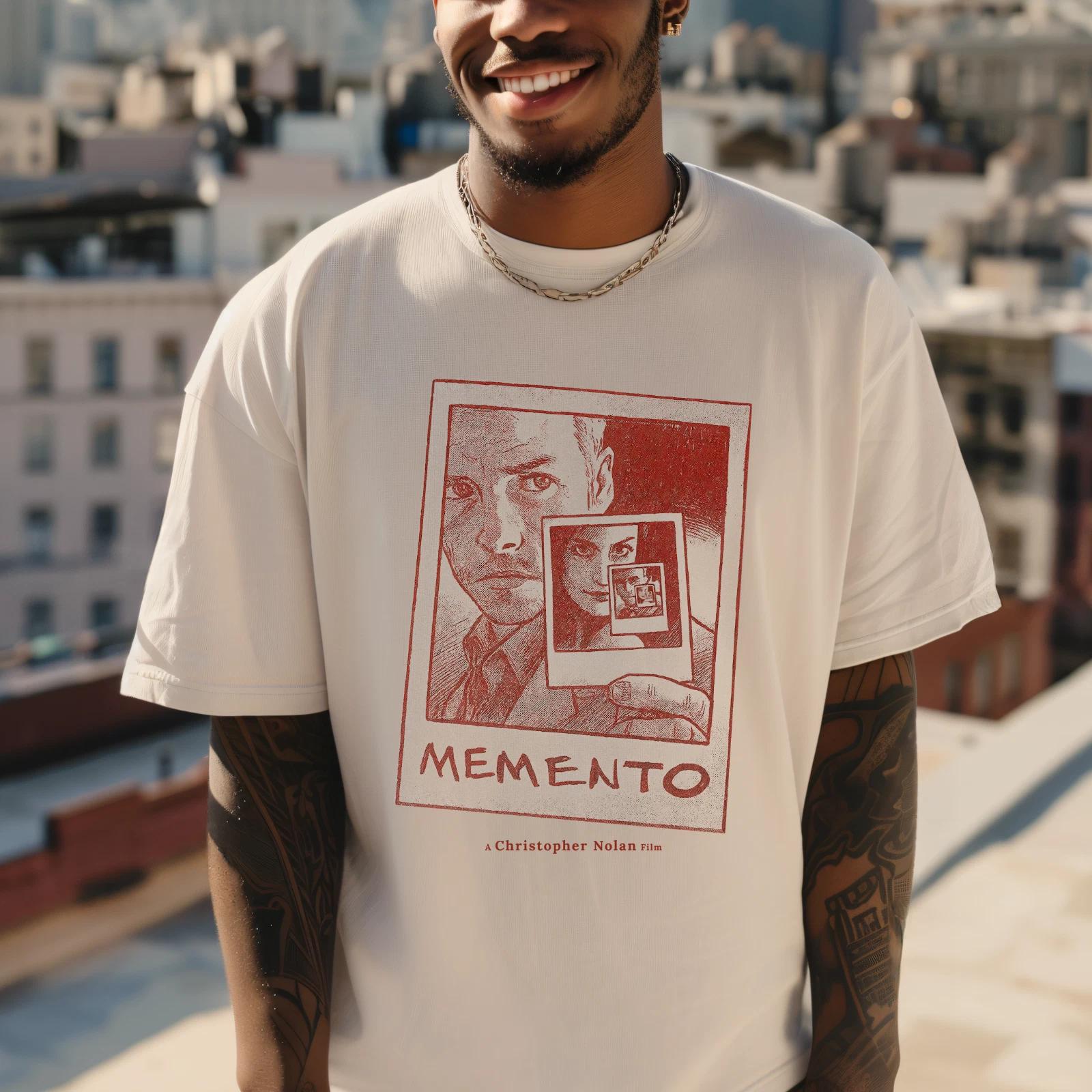 Memento T shirt | Christopher Nolan Cult Classic Film Tee | Retro Cinema Gift XL