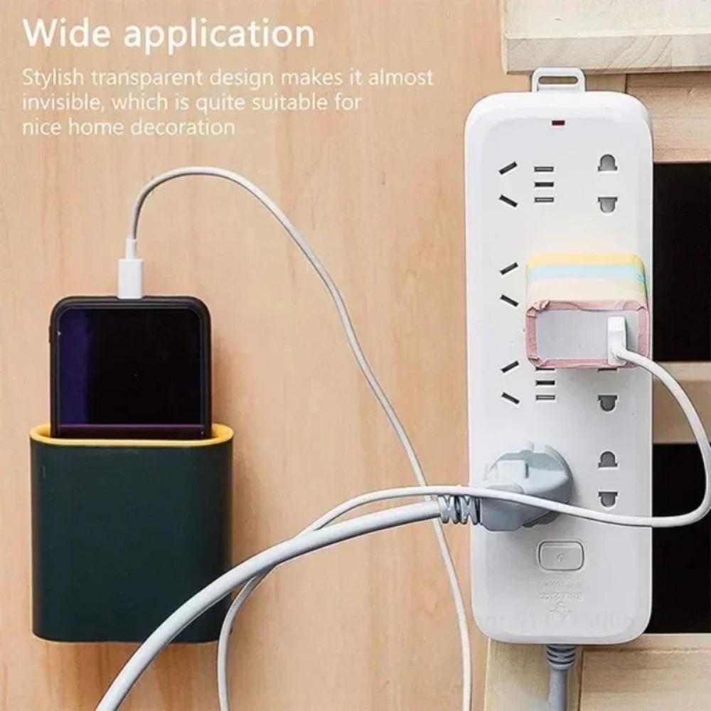 Double-Sided Self Adhesive Wall Hooks Strong Sticky Transparent Traceless Kitchen Bedroom Wall Hook Storage Holders