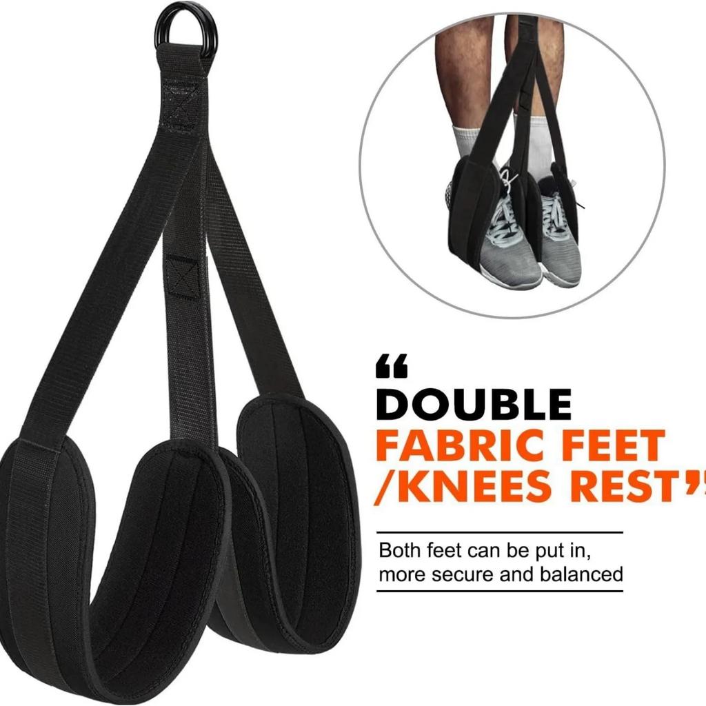 Pull-Up Booster Belt for Indoor Fitness Horizontal Bar Training with Elastic Tension Rope and Auxiliary Support