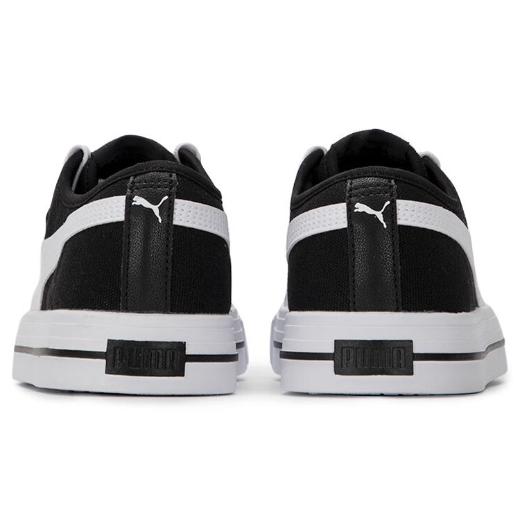 Puma Ever CV FS - Czarne Białe Sneakersy Unisex 386393-01