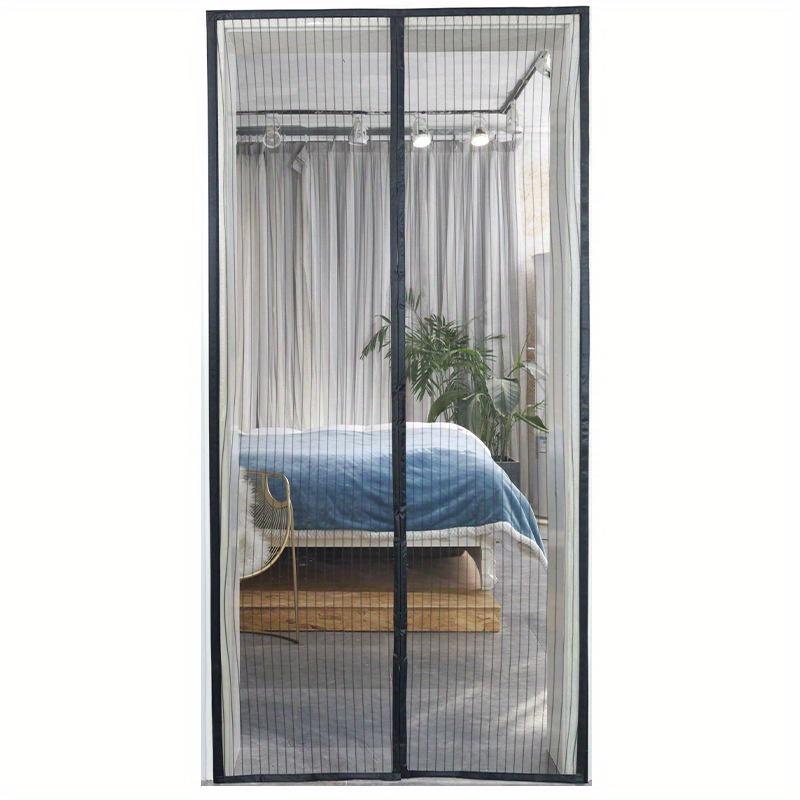 Heavy-Duty Magnetic Screen Door - Self-Sealing, Hands-Free Mesh for Insect Protection, Easy Installation with Magnetic Strips