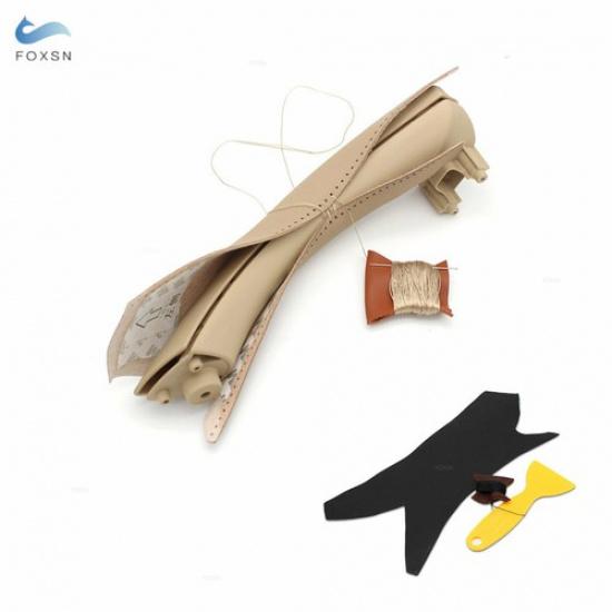 Inner Door Handle Cover Leather Trim For 3 Series BMW E90 E91 E93 05-12 LH/RH