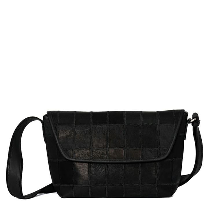 

Shoulder Bag Made by Official Baseball Glove Manufacturer Sacoche Genuine Leather B5 Body Bag Small Crossbody Bag PC10 Inch Bag DPC271 Black [Tryon] чорний