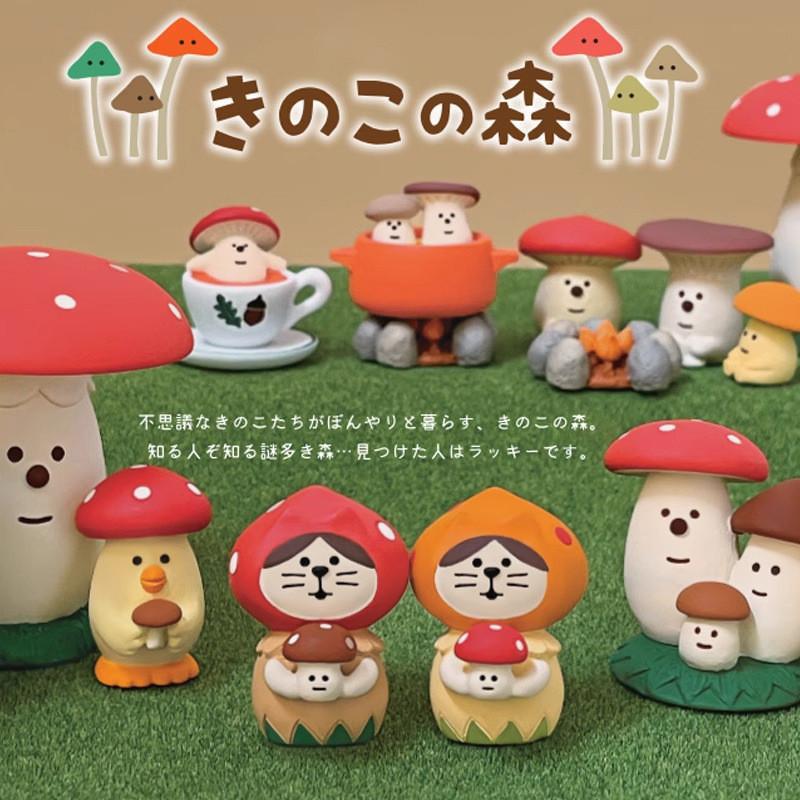 Resin Christmas Fairy Tale Figures With Mushroom Forest Decor For Holiday Collectors