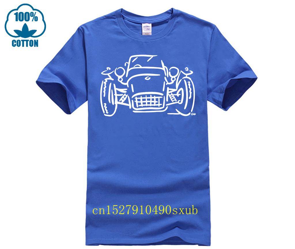 T-shirt Girocollo Moda Casual Stampa di Alta Qualità T-shirt Super 7 Seven Caterham Racer T-shirt