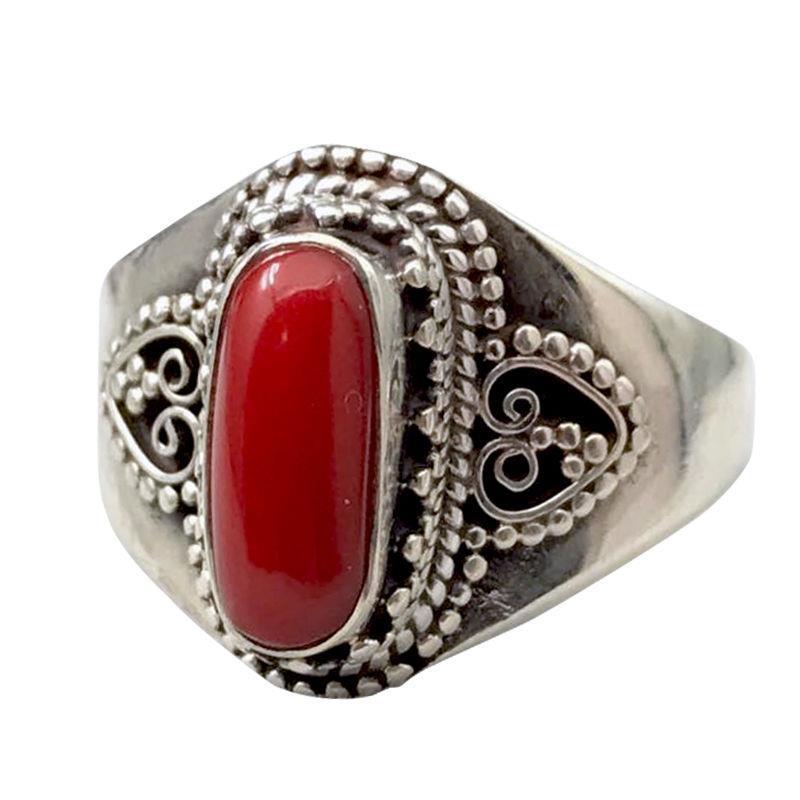 

Кольцо с этническим цирконом, открывающееся кольцо, тибетское кольцо, ювелирные изделия в стиле ретро, ​​высококлассные ретро-кольца