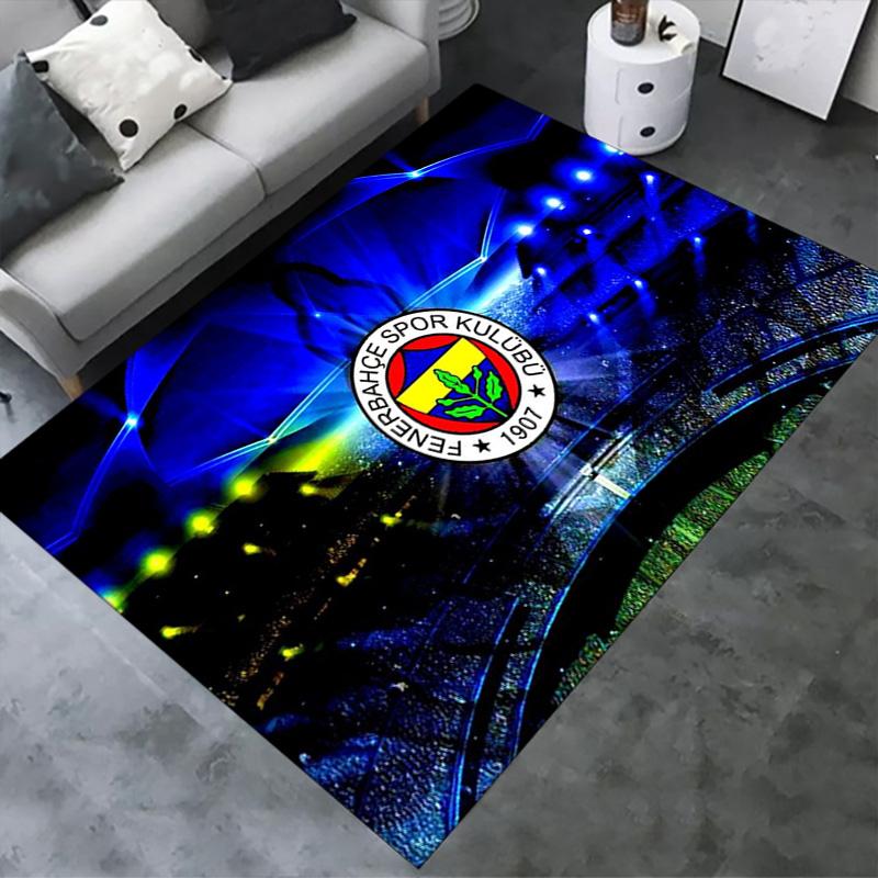 Fenerbahce sk Carpet Rug for Living Room Bedroom Home Sofa Decoration,Kids play Non-slip Floor Mat