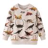 Europäischer Kinder-Baumwoll-Kapuzenpullover mit langen Ärmeln für Herbst und Winter