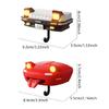 Wall Mount Vintage Key Hangers Adhesive Key Hanger Car Open Headlight Key Holder House Decoration Key Hook for Hallway