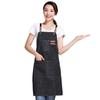 Waterproof Canvas Apron for Baking, Tea Shops, Nail Art, Florists, and Catering with Custom Logo Printing