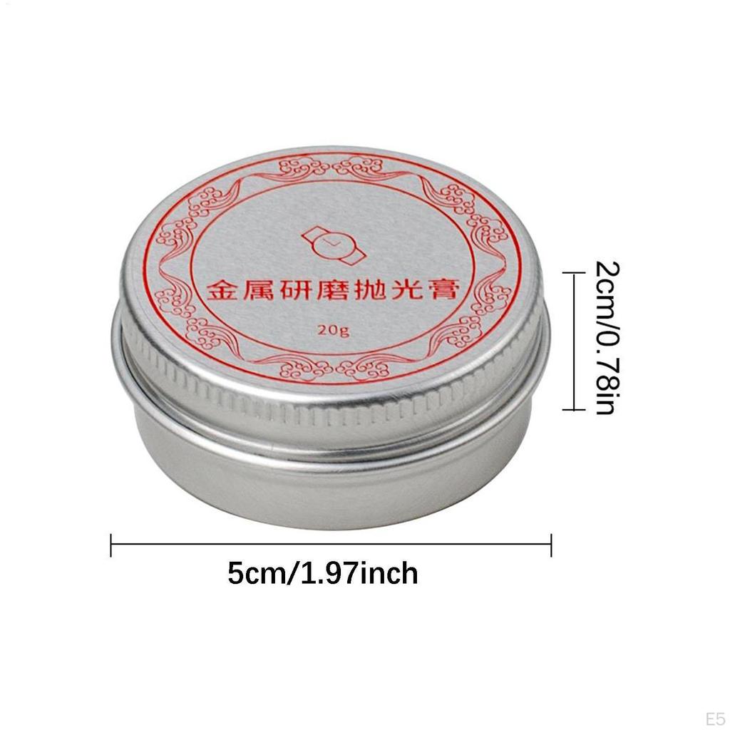 Watch Polishing & Cleaning Kit Jewelry Cleaner Accessories Scratch Repair Cream for Stainless Steel