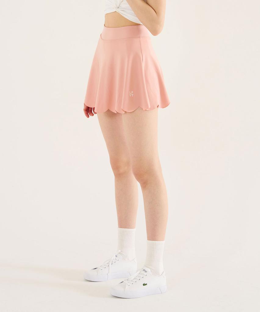 LOVEFORTY Wave Tennis Skirt Pink