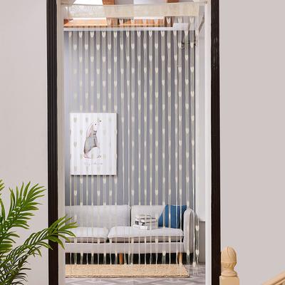 50x200cm Love Heart String Curtain Door Divider Sheer Curtain Valance