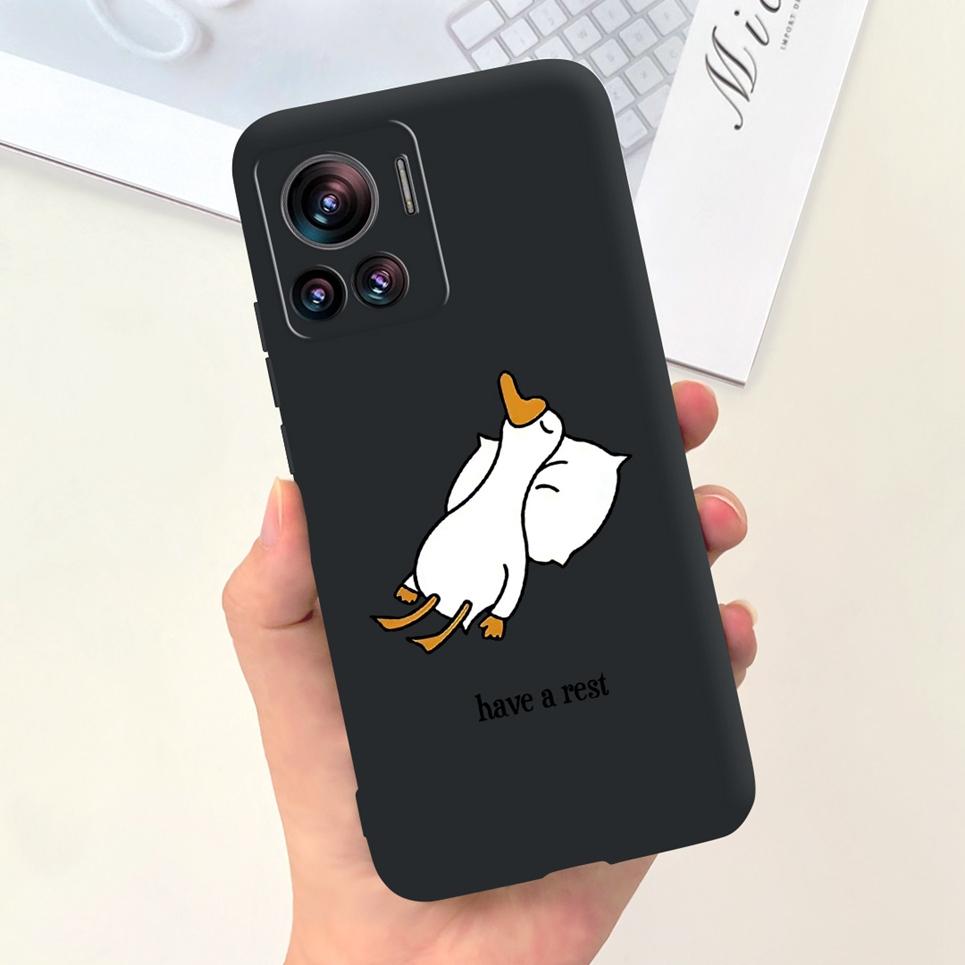 For Motorola Edge X Case Edge X30 Luxury Stylish Painting TPU Soft Phone Cover for Motorola Moto X30 Pro Bumper Silicone Coque