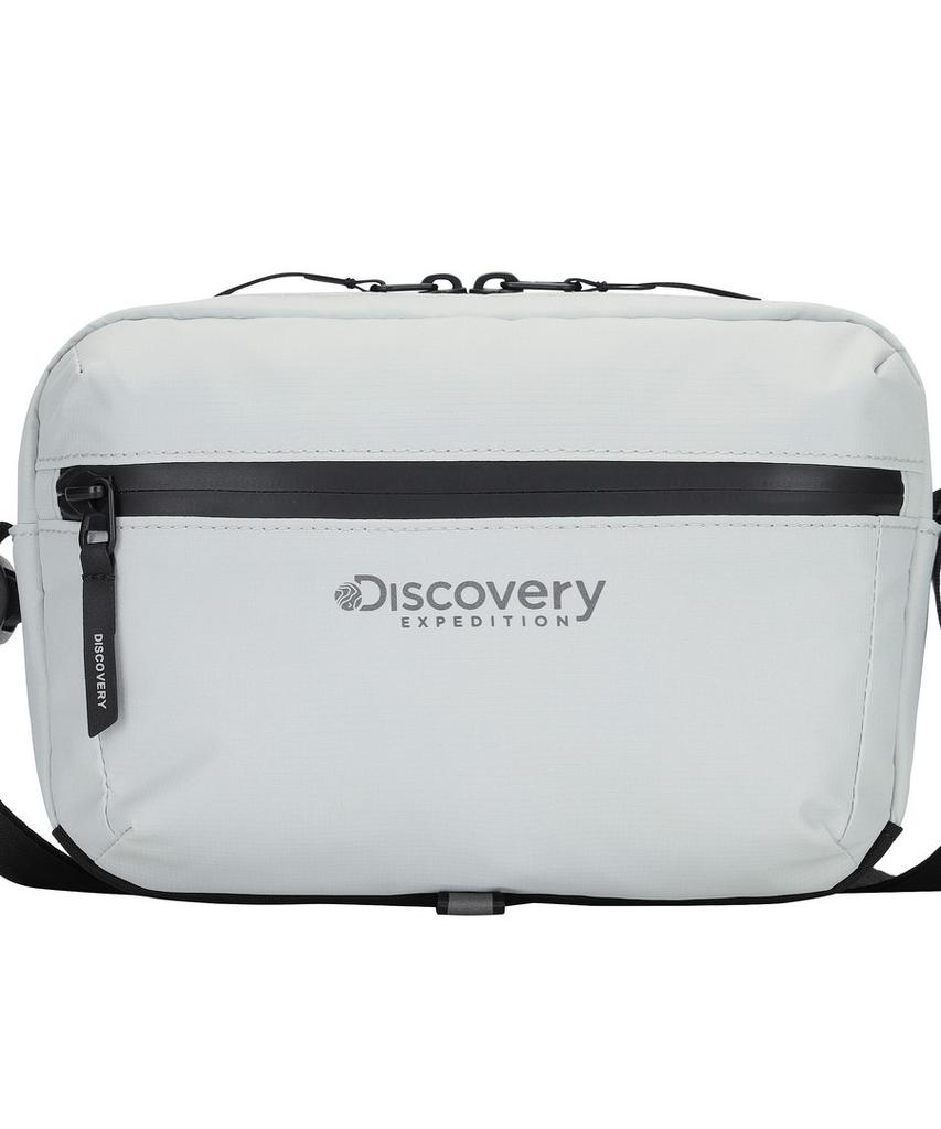 Discovery Expedition Ayron Mini Square Crossbody Bag (L/Grey)