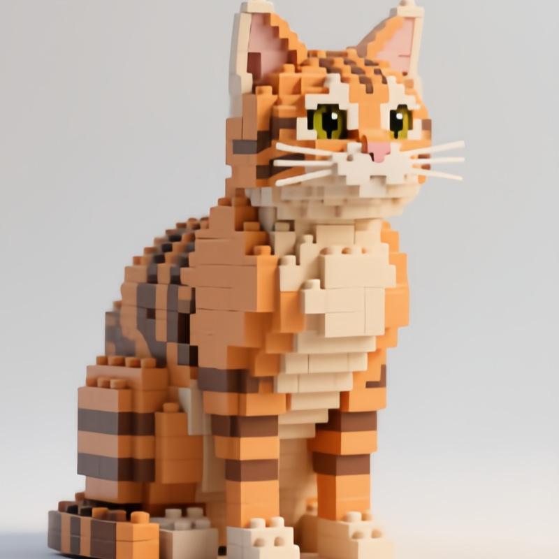 

Tide Play Сумісна Колекція Прикрас для Любителів Котів Lego source factory, ready to ship