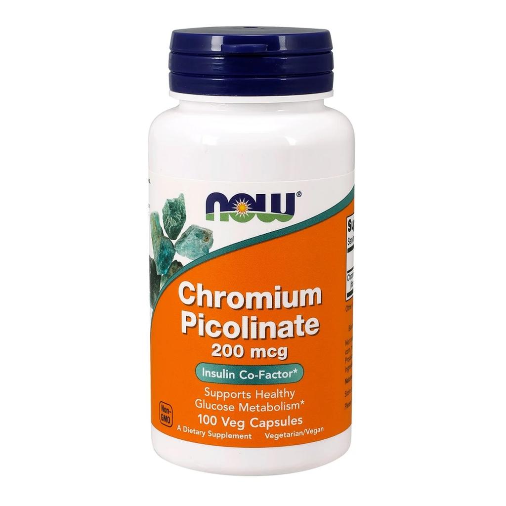 Chromium Picolinate, 200mcg - 100 Vcaps