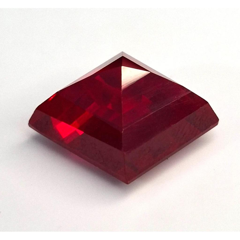 Natural Red Ruby Mozambique Fancy Cut 11-13 Ct Beautiful Certified Gemstone