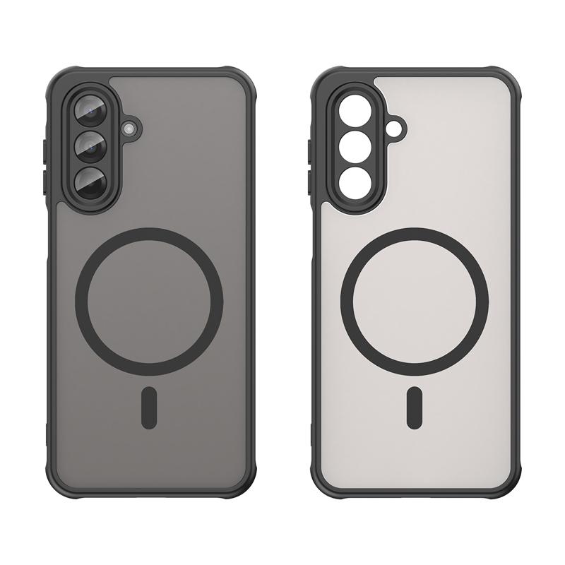 Pre Samsung Galaxy A17 5G A07 4G Puzdro Polopriehľadné Matné PC+TPU Odolné voči odtlačkom prstov Priehľadný Kryt
