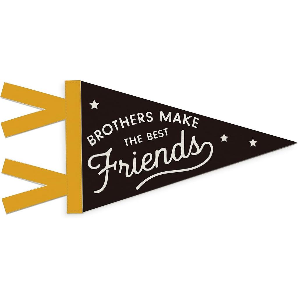 Boys Room Decor, Long Live Boyhood Wall Hanging Pennant Flag Banner, Preppy Neutral Beige Checkered Wall Decorations for Kids Boys Toddler Nursery