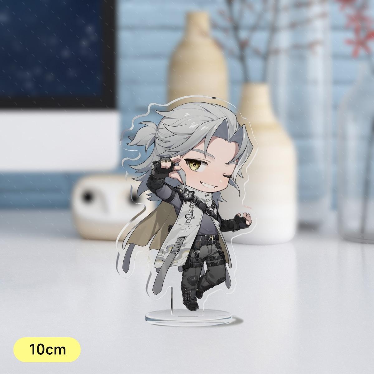 

New Hot Game Wuthering Waves LINGYANG Jiyan Yangyang Acrylic Stand Figure Display Cosplay Charm Desktop Model Plate Ornament 10 cm