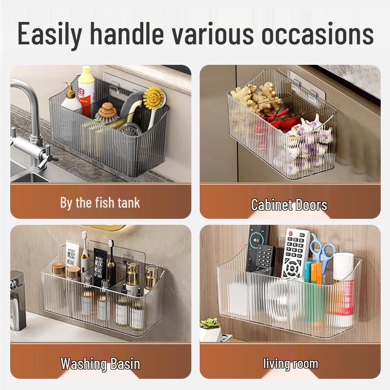 Xuanyong Punch-Free Wall-Mounted Kitchen Storage Rack