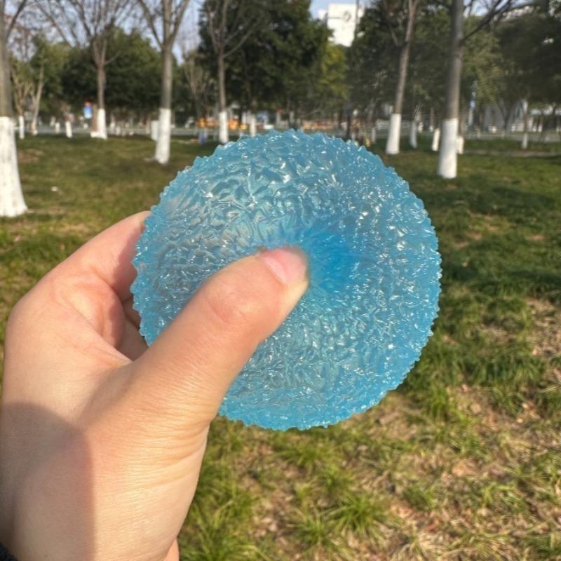 Toys Squishy Multicolor Texture Ice Ball Squeeze Toy Maltose Soft Pinch Pop Fidget Christmas Gift Presents for Adult Hand Exercise