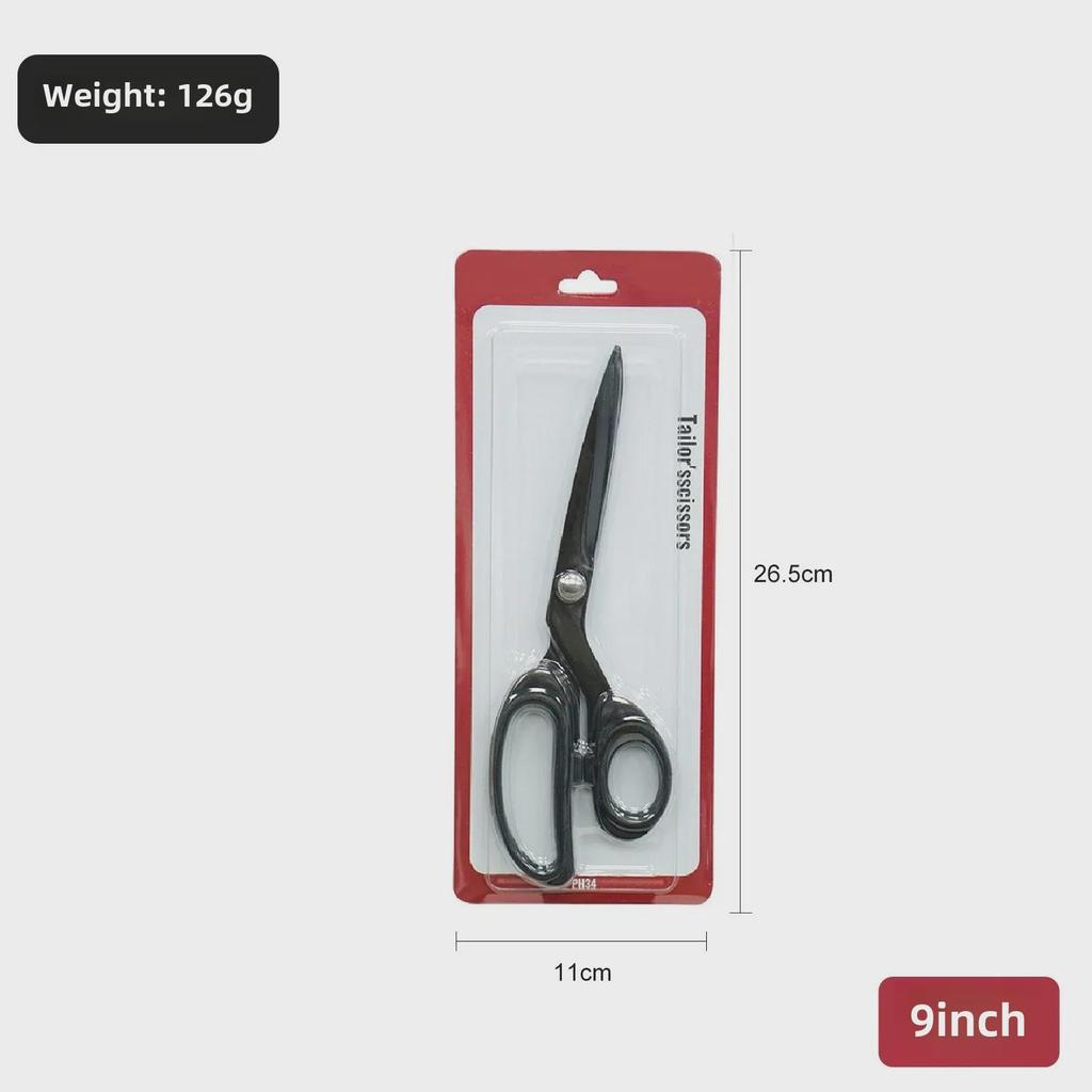 12-Inch Professional Tailor Scissors: Sharp Stainless Steel Cloth Scissors for Household Use