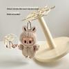 Rotating Labubu Plush Figurine Display Box and Stand