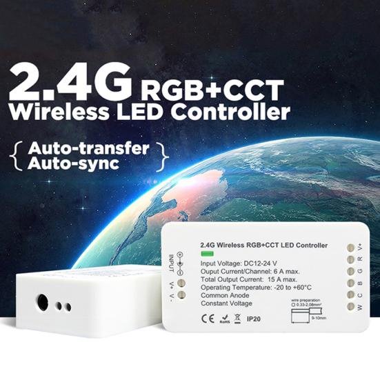 

GLEDOPTO DC 12-24 В Zigbee RGBW светодиодный контроллер для смартфона, приложение для управления световой лентой, диммер