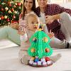 Ensemble de jouets pour sapin de Noël pour enfants avec décorations suspendues