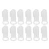10 Finger Toothbrushes for Toddlers, with Box, Transparent Shell