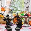 Funny Shadows Stand Wrought Iron Halloween Table Candlestick Decoration Home Ornament Candlelights Dinner Candle Holder