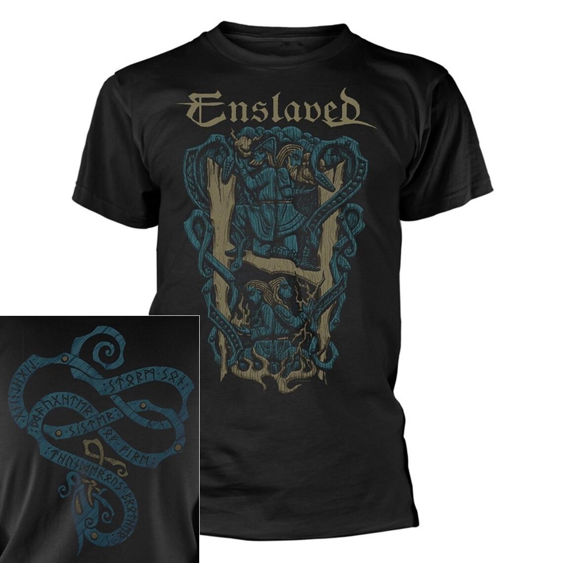 Enslaved Storm Son Black Shirt SXXL T-shirt Official Metal Band Tshirt S