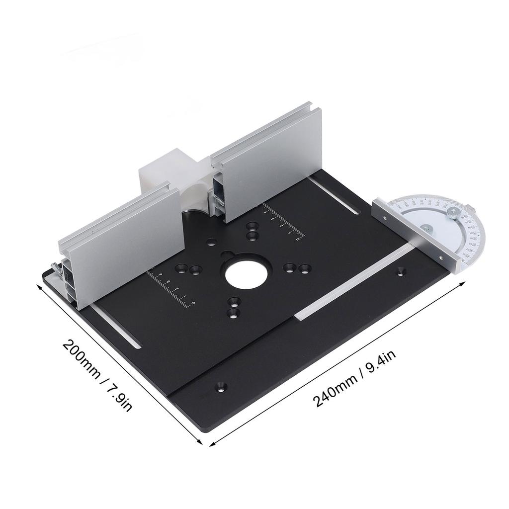 Router  with Top Plate Router Lifting Base Woodworking Slotting Trimming Chamfering Table Top Woodworking Router