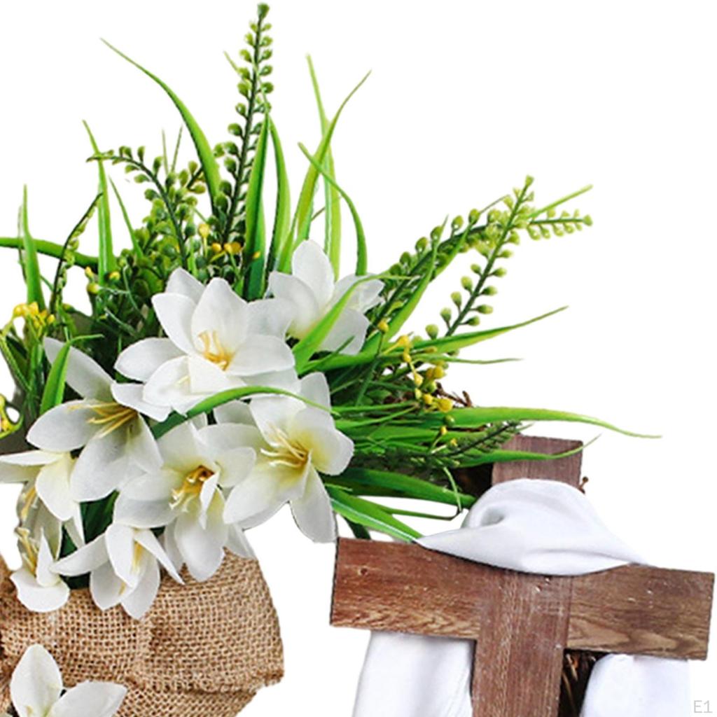 Cross Wreath Bouquet for Home Decor