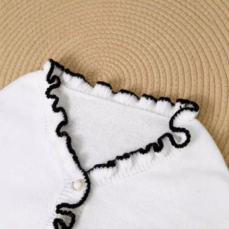 YYFS Dámská móda Ležérní podzim Zima Jednobarevné svetry s dlouhým rukávem a výstřihem do V